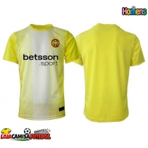 Camisa de Futebol Inter Milan Goleiro Equipamento Secundário 2025-26 Manga Curta